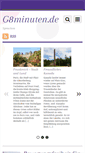 Mobile Screenshot of g8minuten.de